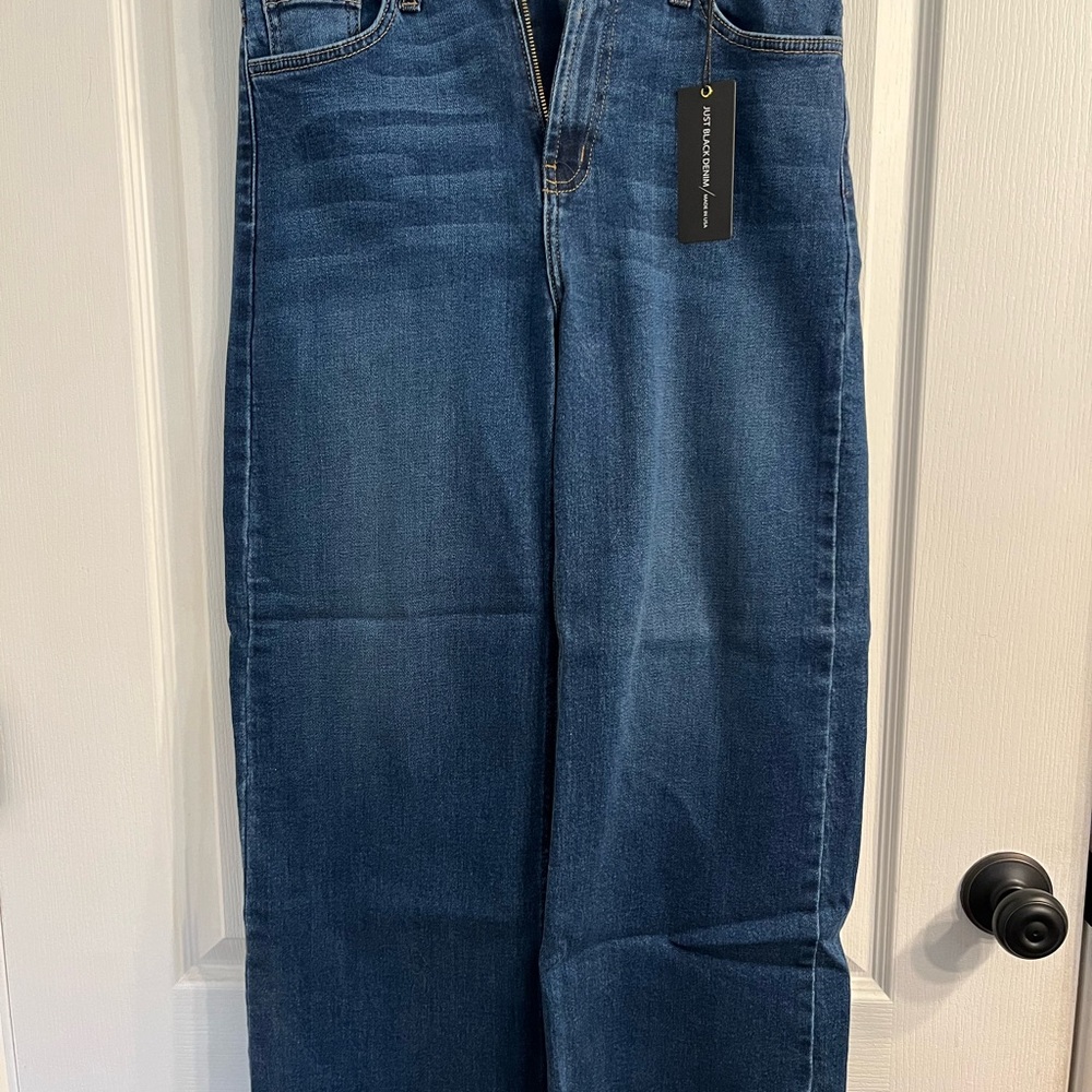 Just Black Denim Straight Leg Jeans
